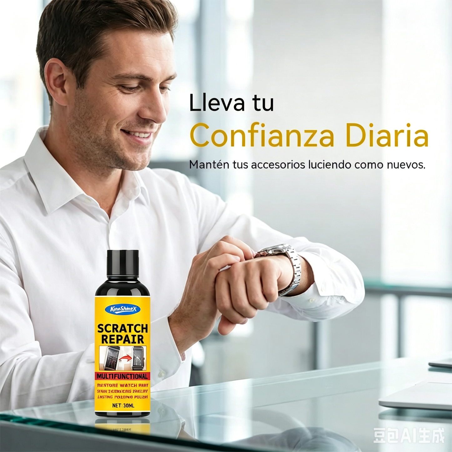 【200 ml + esponja】Compra uno y llévate otro gratis 29 euros✨🛡️Compuesto pulidor multifuncional para la reparación de arañazos