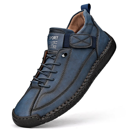 🥾🏆【30% REDUCERE】【38-48】 Pantofi casual pentru bărbați, de înaltă calitate, lucrați manual, pentru muncă, în aer liber, cusuți 3879914