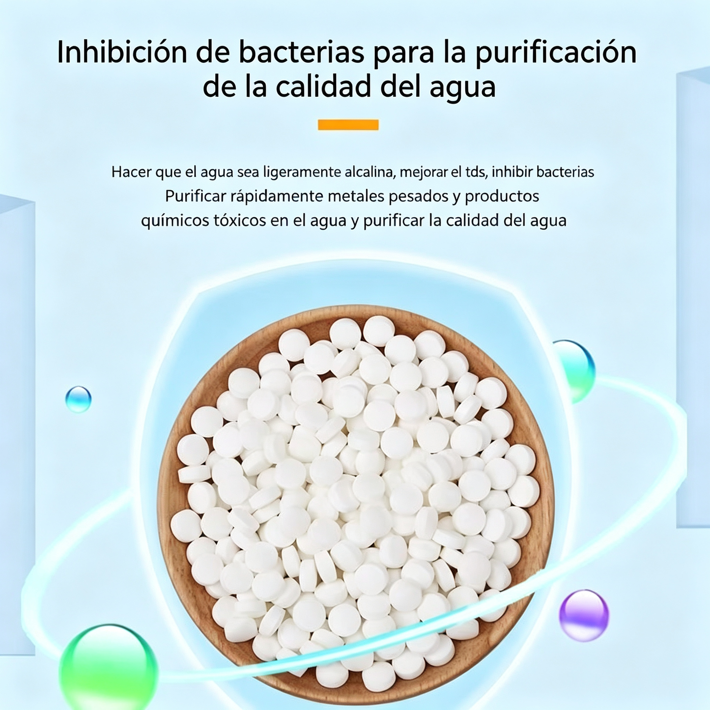 🐟【300 tabletas】💧 Tabletas efervescentes para limpiar el agua de acuarios y estanques, tabletas oxigenantes para acuarios 🔥