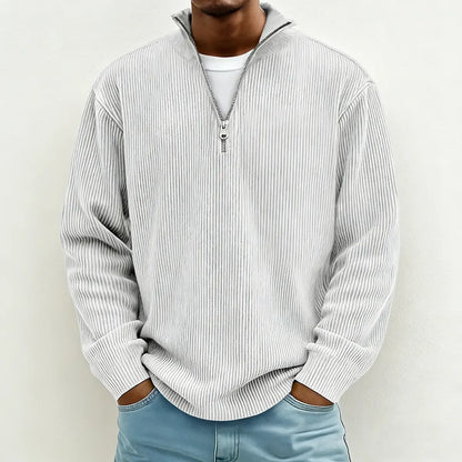 🔥【S-5XL】Nuevo polo de cuello alto sencillo de color liso para hombre, colección 2026
