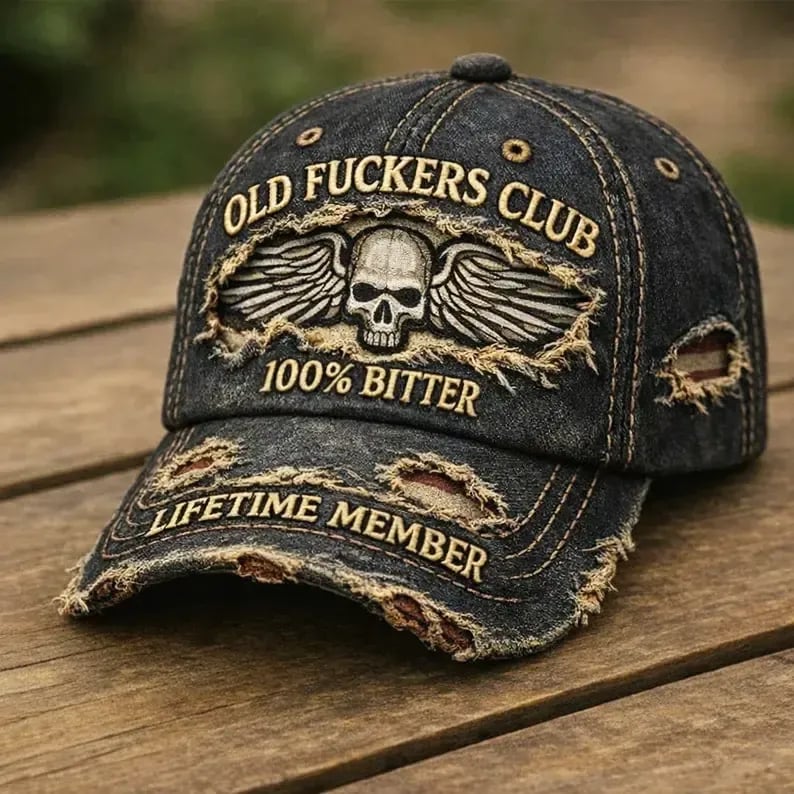 🧢Klub starých chlapov – Retro baseballová čiapka