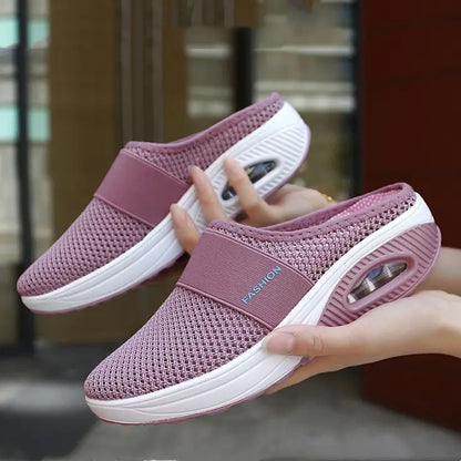 👡🛒【Nowość w obniżonej cenie】💖🎁【Rozmiary 35–43】Oddychające buty sportowe z siateczki (model 2026) z amortyzacją powietrzną i wysoką elastycznością – dla komfortowego chodzenia bez uczucia zmęczenia.