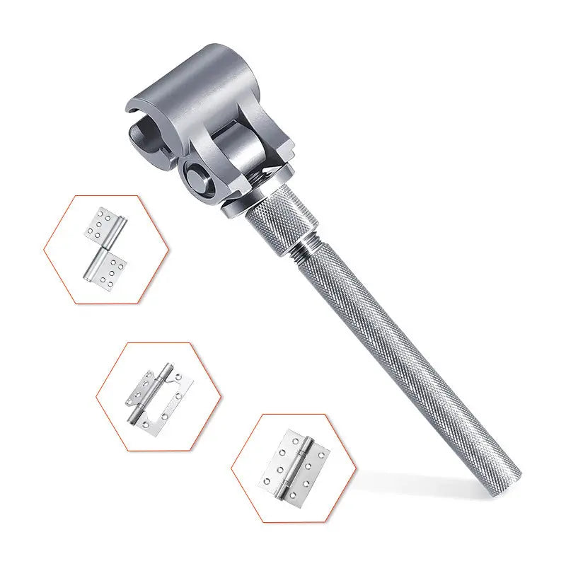 🧰🔧Llave universal ajustable para bisagras de puerta