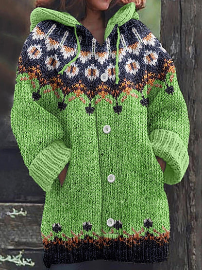 🥰🧣【S-5XL】Cardigan pulover cald retro confortabil în stil nou 3815926