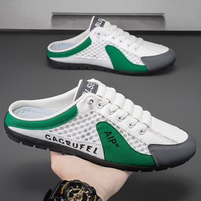 👞🔥【39-44】Nowe męskie sportowe wsuwane i codzienne kapcie — Bez pięty, szybkie zakładanie, antypoślizgowe
