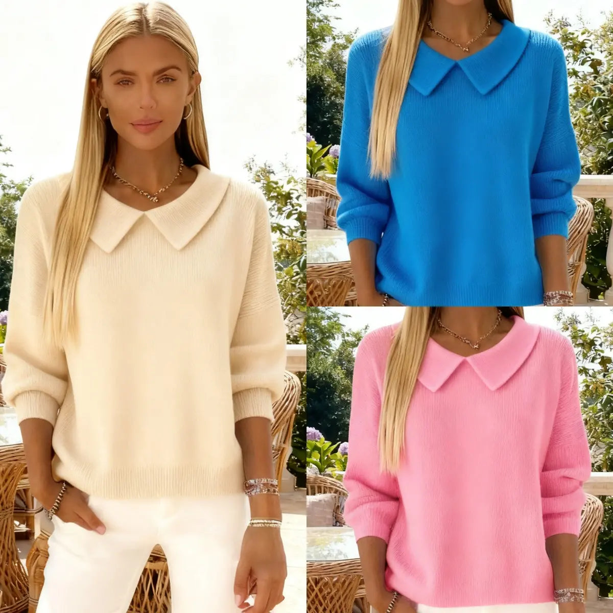 🔥【S-3XL】💛Cómoda blusa de manga larga con cuello en V, otoño/invierno 2026