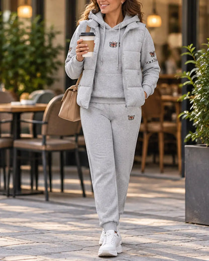 【M-4XL】💟💞Novi trodijelni casual set iz 2026. (prsluk + top + hlače)