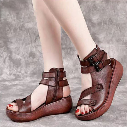 👡👡【35-40】2025 noi sandale de damă cu talpă groasă