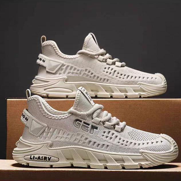 🔥Hit Sprzedaży 【Rabat 50%】👟Męskie letnie buty codzienne, przewiewne i wygodne, z miękką podeszwą, zapewniające doskonałe wrażenia podczas noszenia.