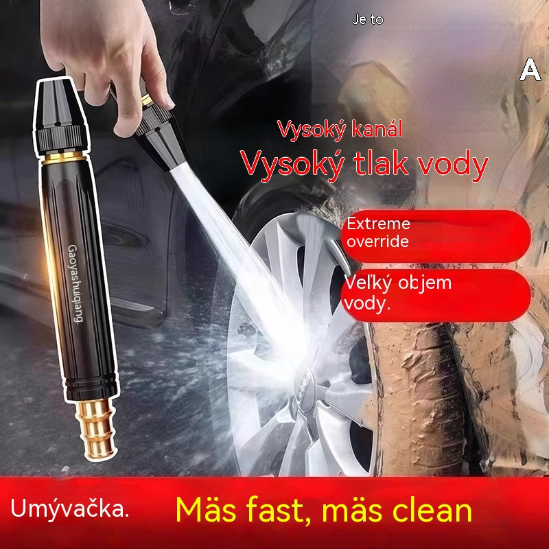 🚗🔥Kúpte 1 a dostanete 1 zadarmo!🔥Nová vysokotlaková tryska na umývanie áut, univerzálna na polievanie kvetín, umývanie áut a čistenie podláh