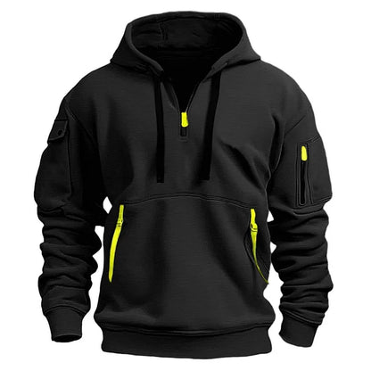 💥【50% zniżki🔥】【S-5XL】✨⛄Nowa zimna męska ciepła kurtka z kapturem, styl codzienny